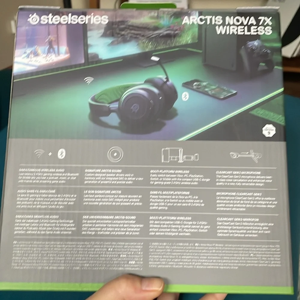 Steelseries Xbox Arctic Nova 7x wireless